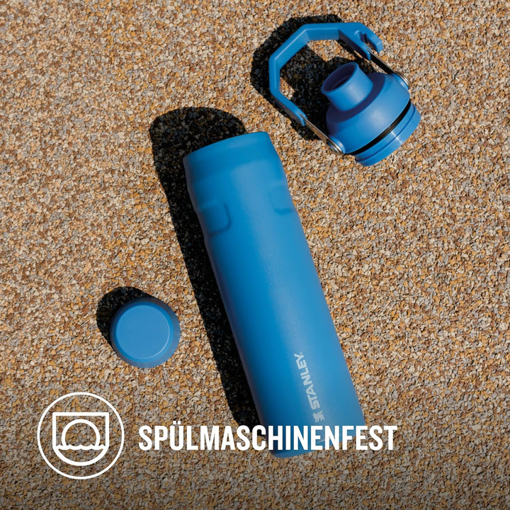 STANLEY 1913 Iceflow Fast Flow Trinkflasche Sport 0.6L - Thermosflasche Hält 10 Stunden Kalt - Spülm