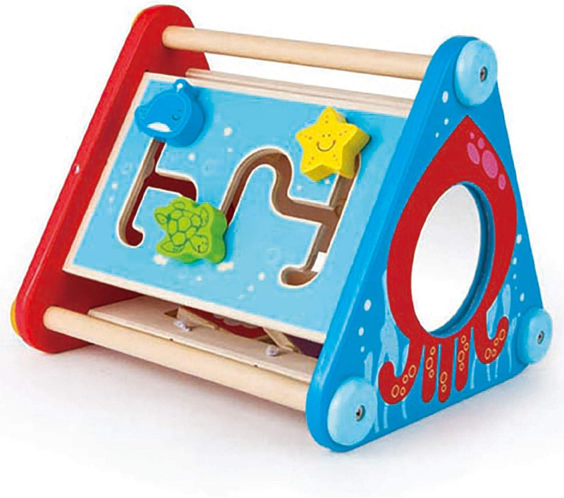 Hape E0434 - Tierische Action-Box, Motorikspielzeug