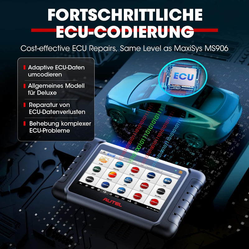 Autel MaxiPRO MP808S-TS Auto Scanner: 2023 Aktualisiert von MaxiCOM MK808TS, MaxiSYS MS906 mit TPMS,