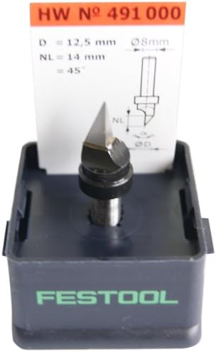 Festool Gipskartonfräser HW S8 D12,5/45°, HW S8 D12,5/45°