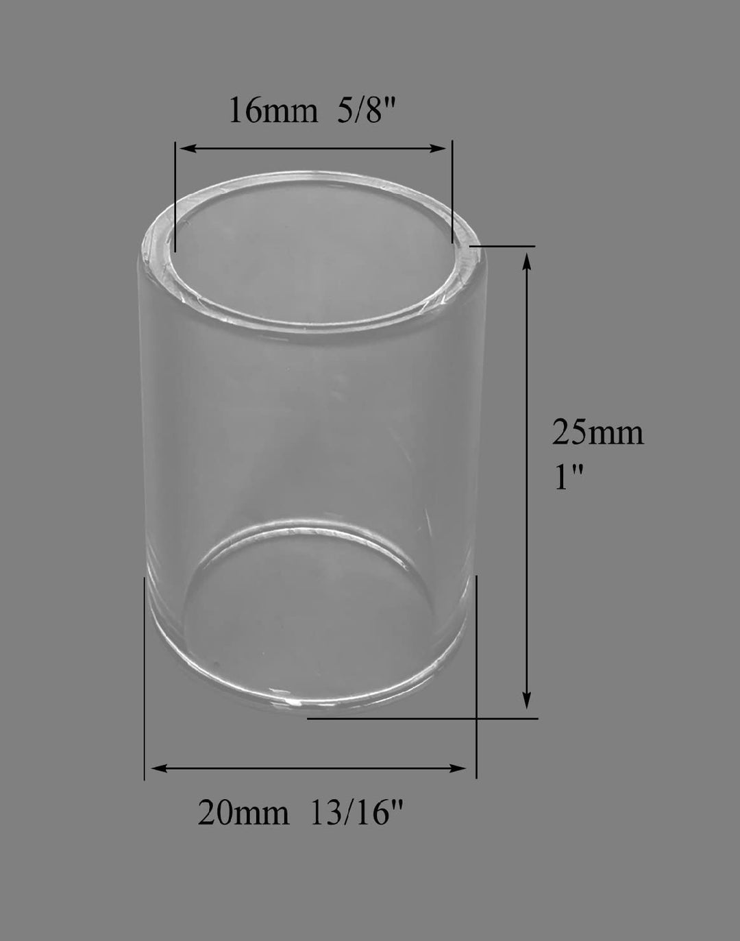 RIVERWELD WIG Gaslinse Spannzangenkörper 1,0mm-3,2mm Spannzange Pyrex Cup 10 Aluminiumoxid Düse Cups