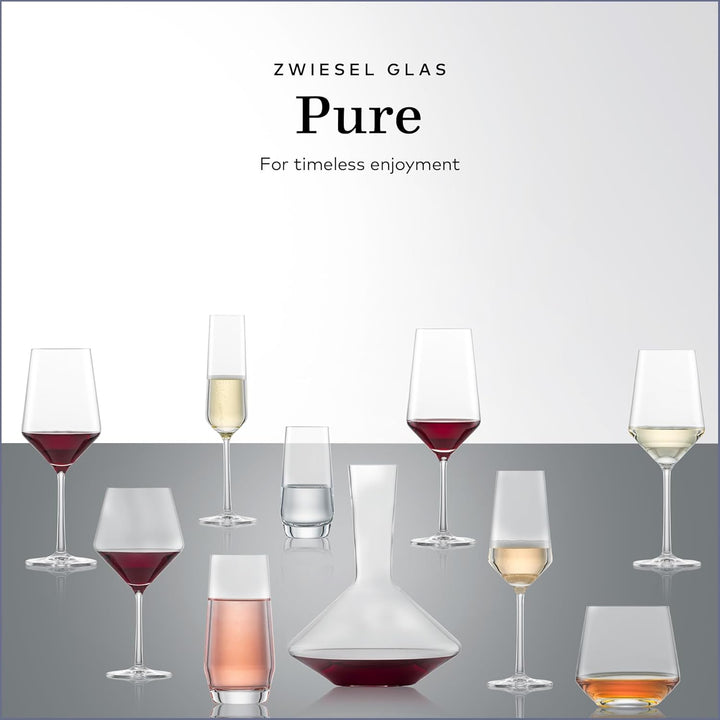 Schott Zwiesel 26112415 Pure Glas Champagneflûte met MP, 0.21 L, 6 Stück Champagne flute Single 6 St