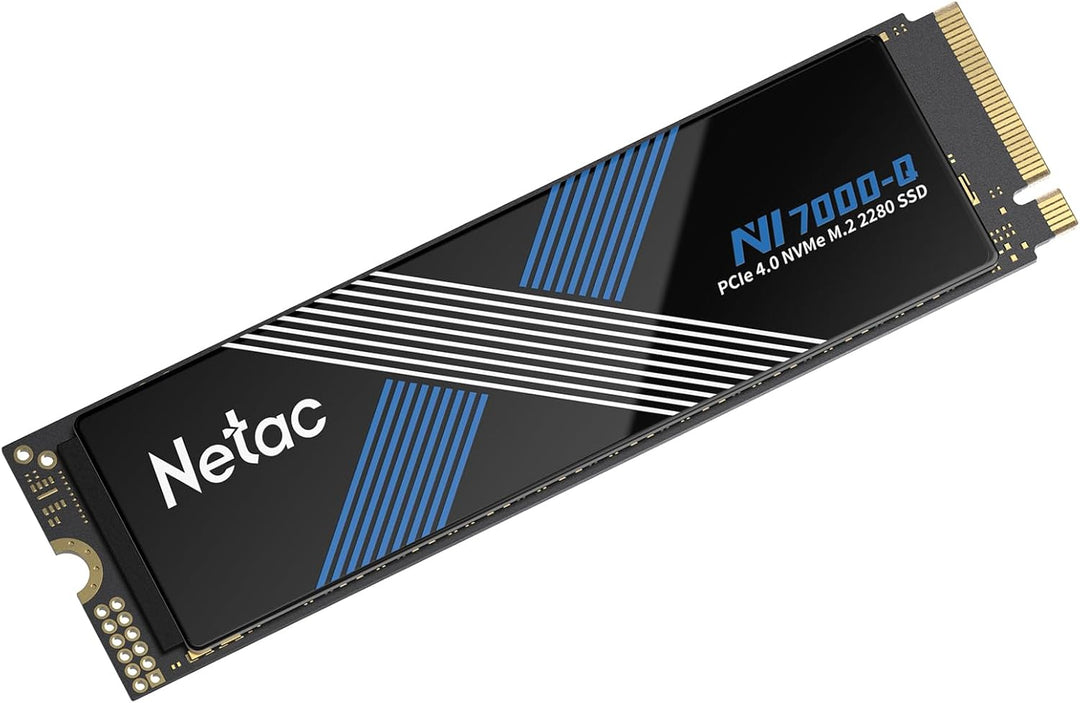Netac NV7000-Q 1TB PCIe 4.0 Nvme SSD 1TB Internes Solid-State-Laufwerk bis zu 7100MB/s für PC Gamer