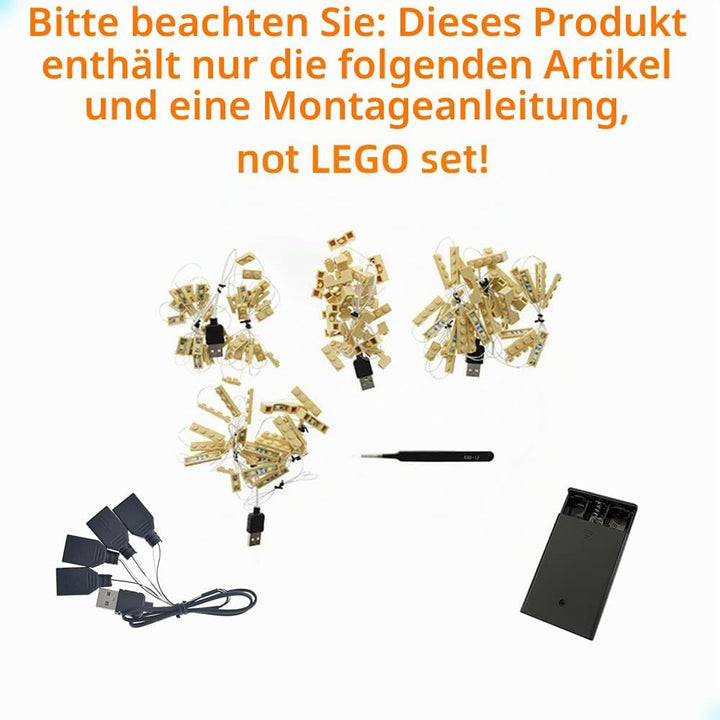 GEAMENT LED Licht-Set Kompatibel mit Lego Kolosseum (Colosseum) - Beleuchtungsset für Creator 10276