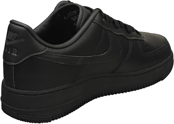 Nike Herren Air Force 1 '07 FreshSneaker 37.5 EU Schwarz Anthrazit Schwarz Schwarz, 37.5 EU Schwarz