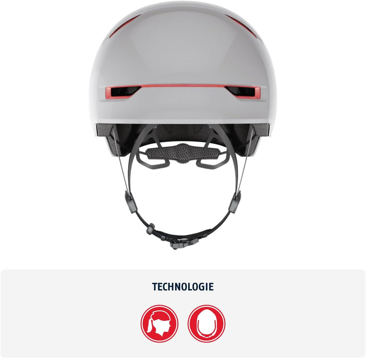 ABUS Stadthelm Scraper 3.0 ACE - Robuster Fahrradhelm für den Stadtverkehr - für Damen und Herren L