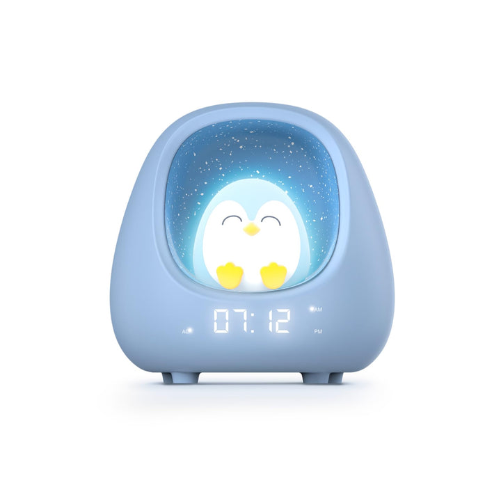 Bigben Kinderwecker mit Nachtlicht (Pinguin), Pinguin