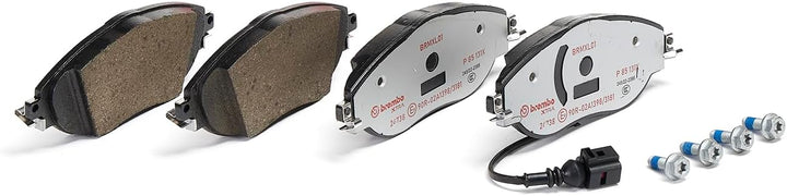 BREMBO Bremsbeläge Vorne (P 85 131X) passend für VW Passat B8 Golf VII CC T-Roc Cc B6 B