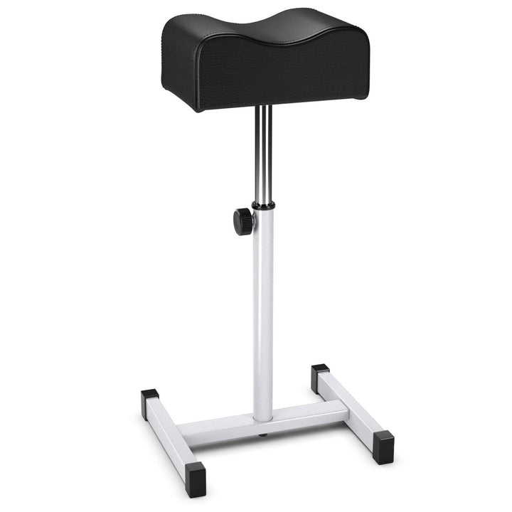 COSTWAY Pediküre Hocker, Beinauflage höhenverstell von 45cm-65cm, Fussstütze Fusshocker für Nagelpfl