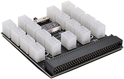 NFHK 1200 W Server-PSU-Netzteil Breakout Board Adapter mit 17 Ports ATX 6 Pin für DPS-800GB 1200FB 1