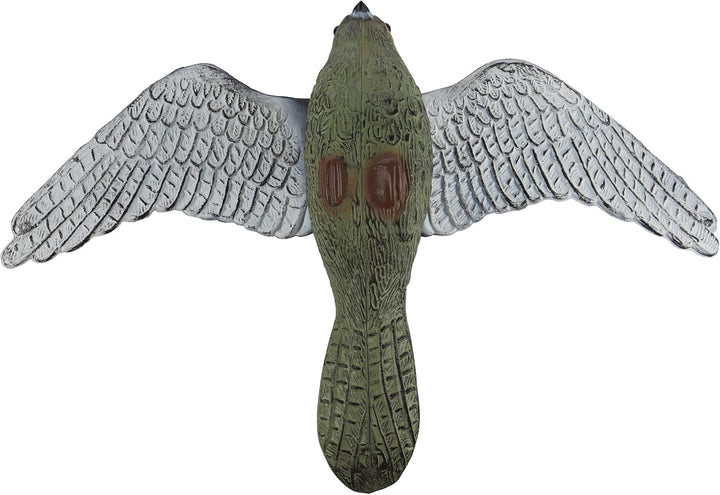 Vogelscheuche und Nagerschreck 52 cm Spannweite - ideal gegen lästige Tauben, Amseln und Elstern.