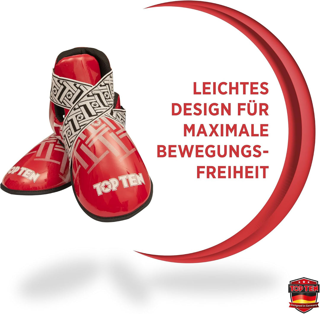 TOP TEN Fussschutz „Superlight Prism“, Rot M