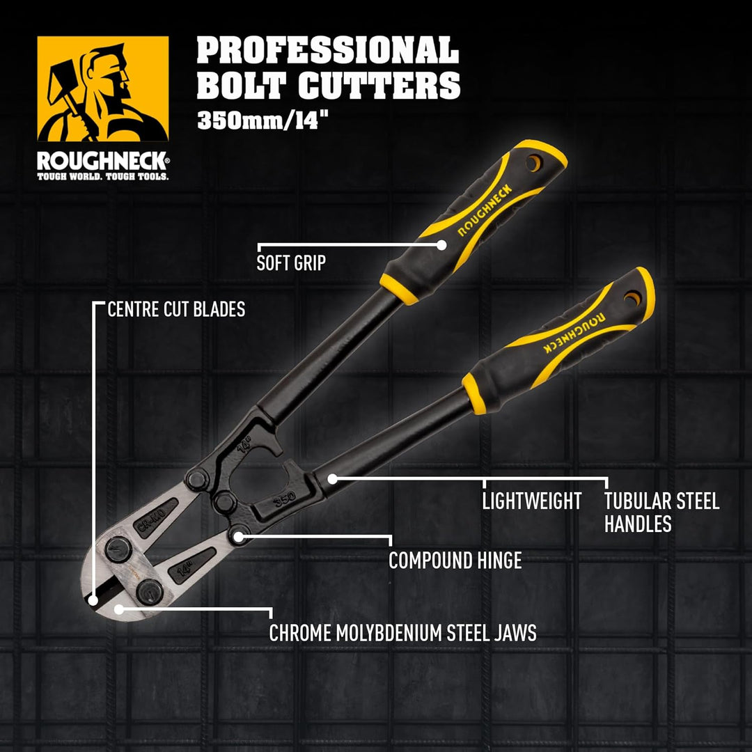 Roughneck rou39114 35,6 cm Profi Bolzenschneider – Schwarz 14 inch Schwarz, 14 inch Schwarz