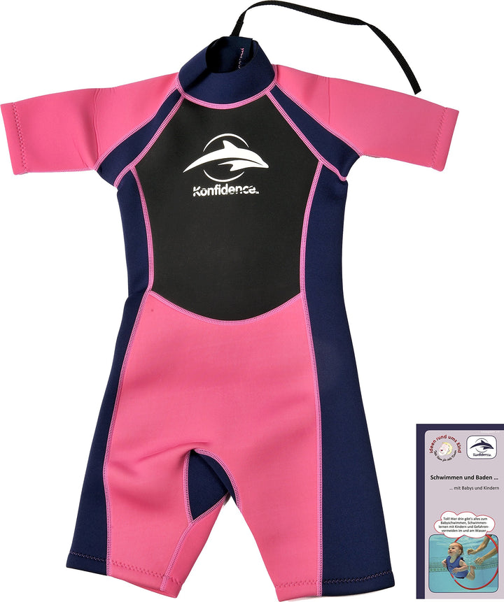 Konfidence Shortie, Neopren Anzug/Wetsuit, 5-6 Jahre, pink 5-6 Jahre Pink, 5-6 Jahre Pink