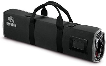 AUSONIA - 96254 PROFI KOCH-MESSERSET IM STOFFETUI MIT 10 TEILEN AUS AISI 440 ROSTFREIEM GESCHMIEDETE