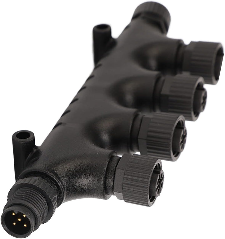 NMEA 2000 T-Anschluss, Für NMEA 2000 N2K 4 Ports T-Stecker M12 5-polig IP67 Wasserdicht für Lowrance