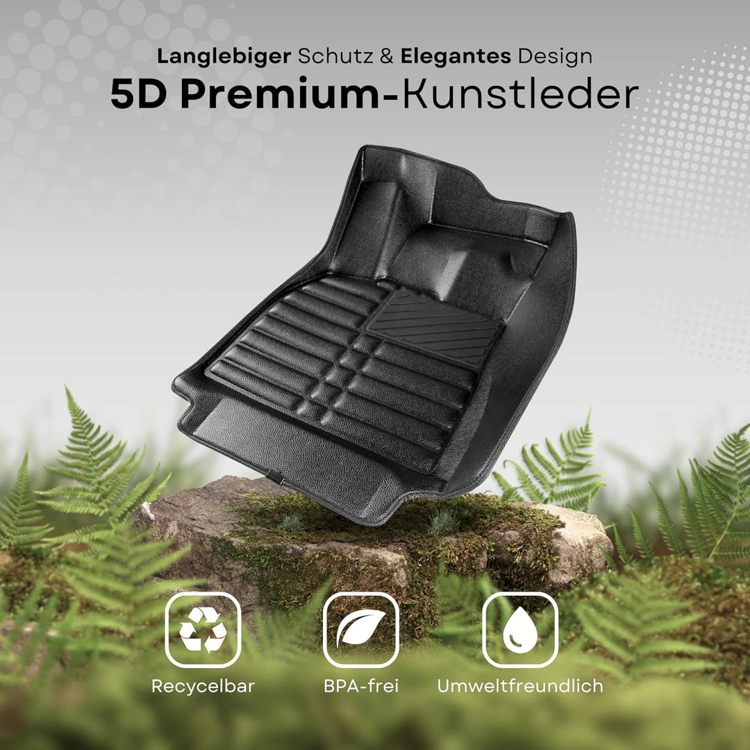 fussmattenprofi.com Fussmatten Auto Set für Mercedes C-Klasse W205 S205 Baujahr ab 2014 I Perfecte P