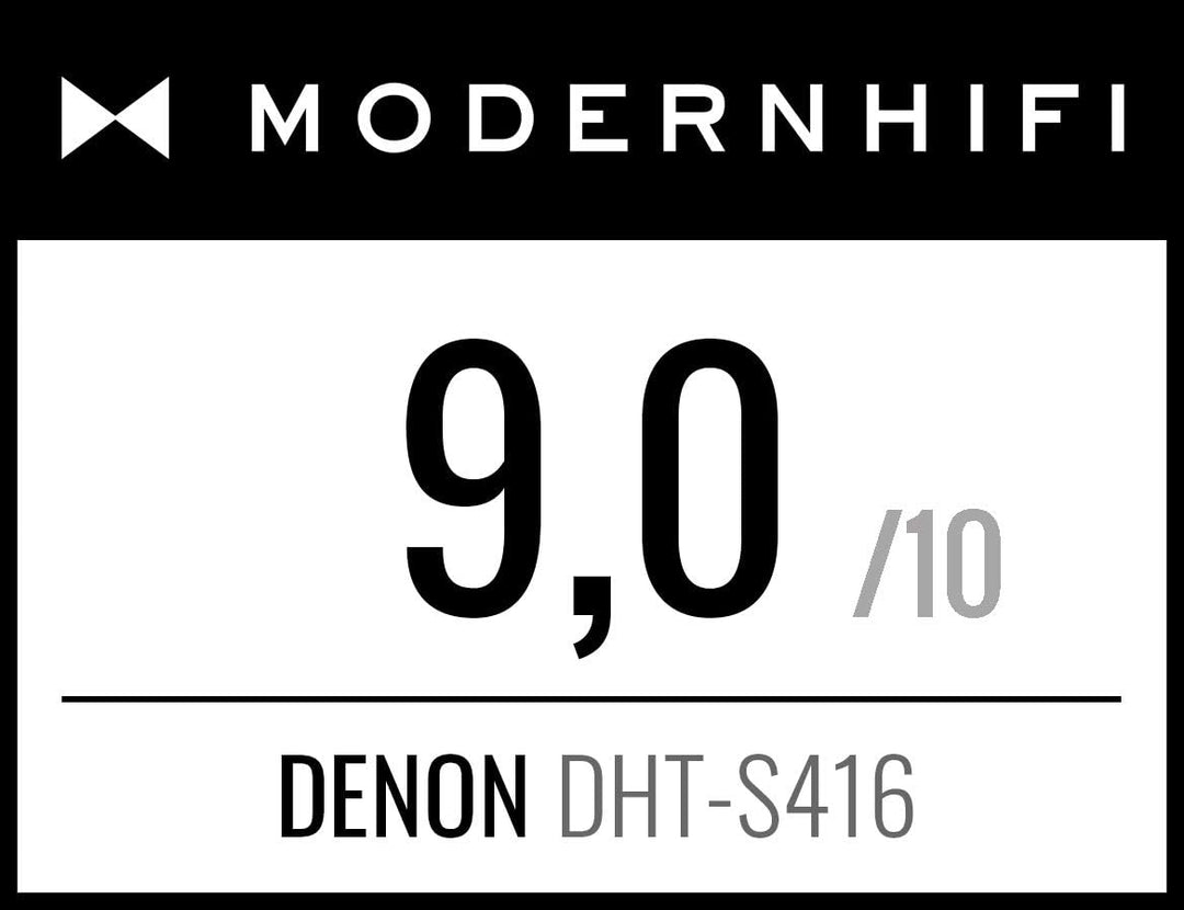 Denon DHT-S416 hochwertige 2.1 TV Soundbar mit kabellosem Subwoofer, Google Chromecast integriert, W