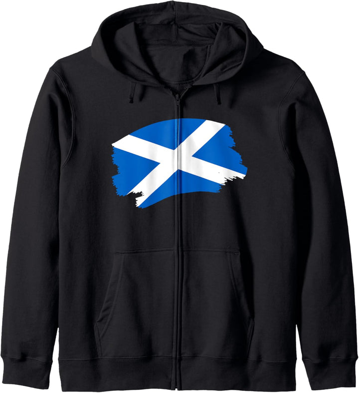 Schottische Flagge Schottland Kapuzenjacke