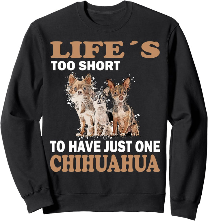 Cartoon Chihuahua lover Cute chiwawa little dogs Dog Sweatshirt