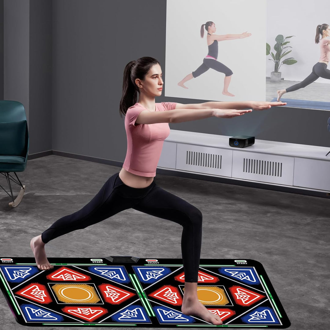 HDMI-Tanzmatte mit Kamera, für TV, Tanzmatte für Kinder und Erwachsene, für zwei Benutzer mit kabell