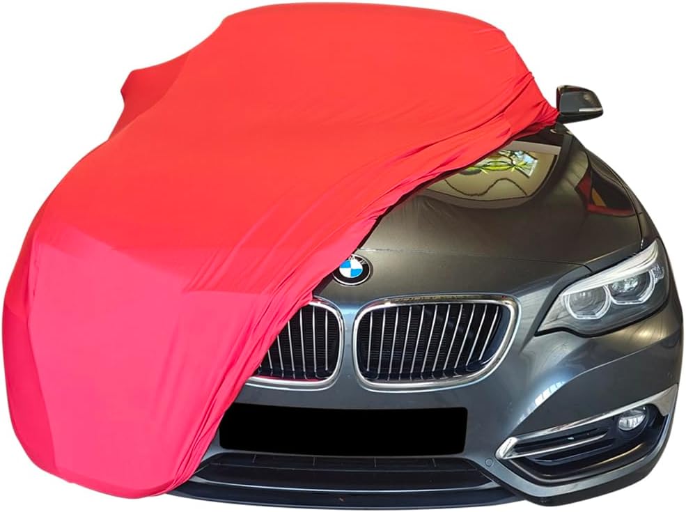 Indoor Autoabdeckung kompatibel mit BMW 2-Series F23 Cabrio SUPER Soft Stretch