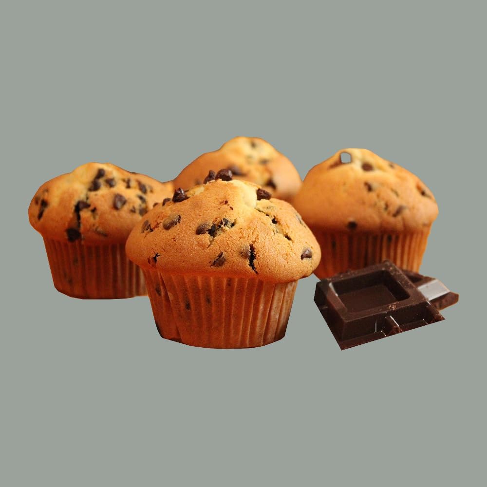 Lucgel Einweg-Backform aus Papier, für grosse Muffins, 112 g, 24 Portionen, 5 Stück Muffin-Backform,