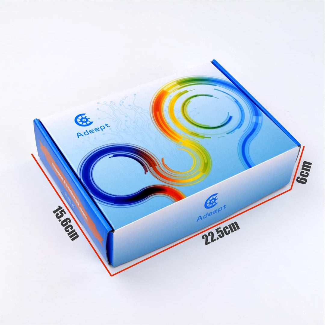 Adeept 5-DOF Roboterarm-Set für Raspberry Pi 4 B 3 B+ B A+, programmierbare DIY-Codierung STEM Educa