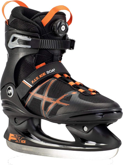 K2 Skates Herren Schlittschuhe F.I.T. Ice Boa, black - orange, 25E0401 EU: 40 (UK: 6.5 / US: 7.5) bl