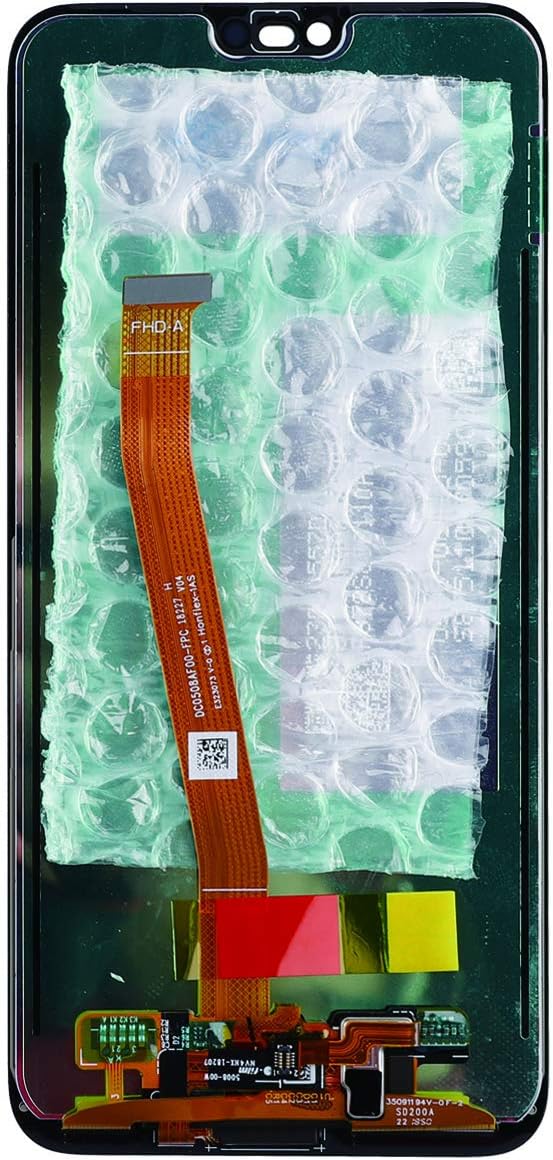 swark LCD Display Compatible with Honor 10 (Schwarz Ohne Rahmen with Fingerprint) Touchscreen Bildsc