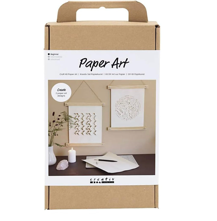 Creativ Bastelset Paper Art, natur, 1 Packung, Mulricolour
