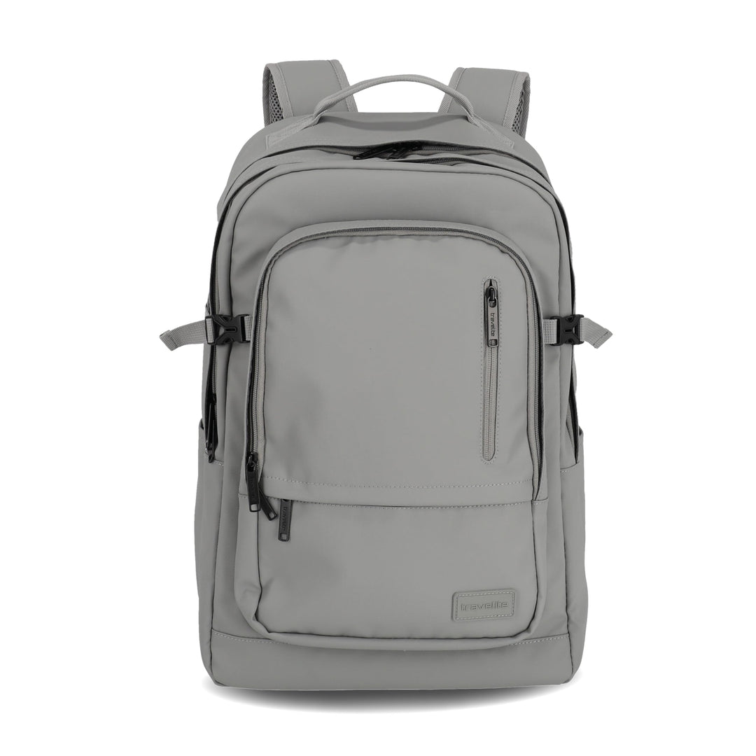Travelite Rucksack aus wasserabweisendem Material, gepolstertes Laptop Fach 15,6 Zoll, BASICS Tagesr