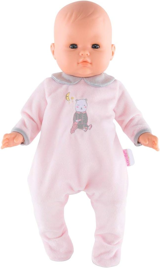 Corolle 9000130130 - Mon Grand Poupon Corolle / Eloise Gute Nacht Set / Französische Puppe mit Charm