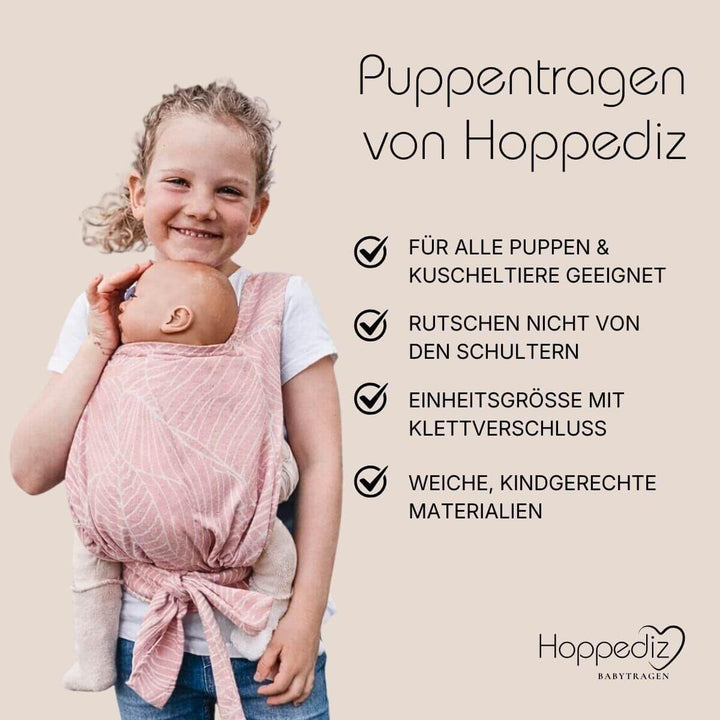 Hoppediz Puppentrage für Kinder, Djerba, Djerba