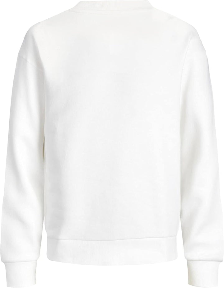 JACK & JONES Male Sweatshirt Klassisches M Weiss (White/Reg Fit), M Weiss (White/Reg Fit)