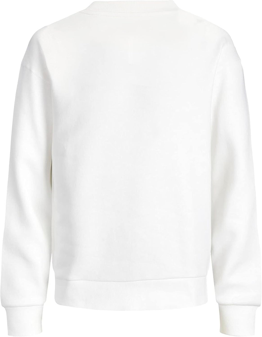 JACK &amp; JONES Male Sweatshirt Klassisches L Weiss (White/Reg Fit), L Weiss (White/Reg Fit)