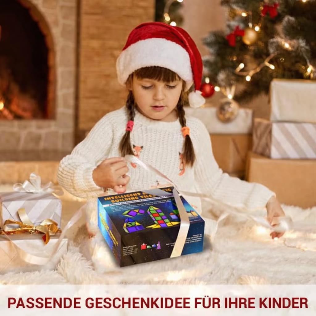 Desire Deluxe Magnetische Bausteine Montessori Spielzeug Geschenke für mädchen & Junge ab 3-7 Jahre