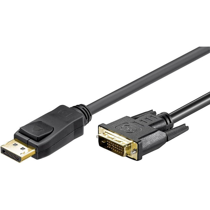 Goobay 51963 DisplayPort/DVI-D Adapterkabel, 1.2 5 Meter, 5 Meter