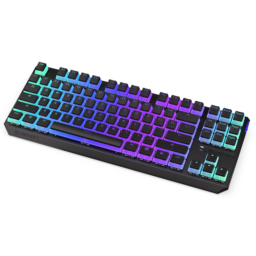 ENDORFY Thock TKL Wireless Red Pudding, Kailh Box Red Linear switches, PBT Pudding keycaps Wireless