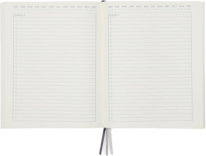 Zum Anmalen Tinte Standard Issue Buchgebundenes Persönlichen Tagebuch, 19,7 x 21,6 cm Grün grün, Grü