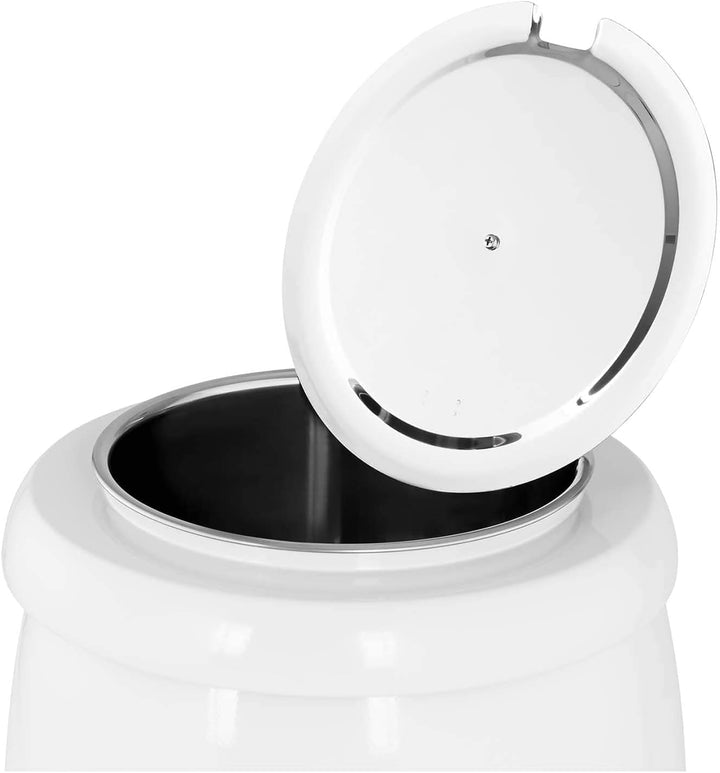 Royal Catering RCST-9403 Suppentopf 10 L Stahl weiss beschichtet Edelstahl 400 W Suppentopf elektris