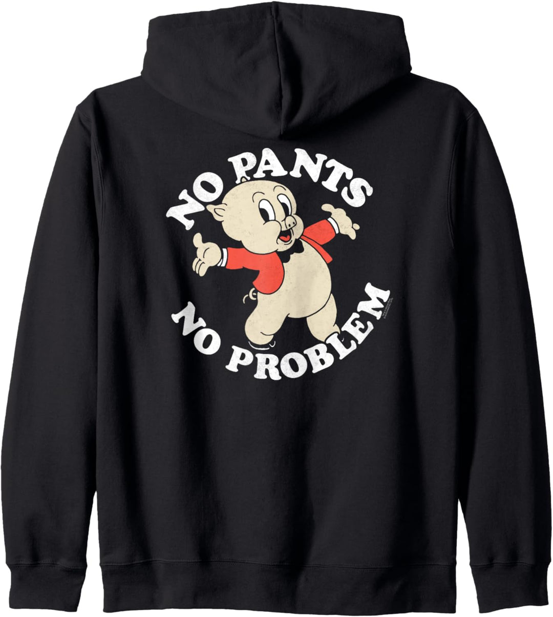 Looney Tunes Porky No Pants Kapuzenjacke