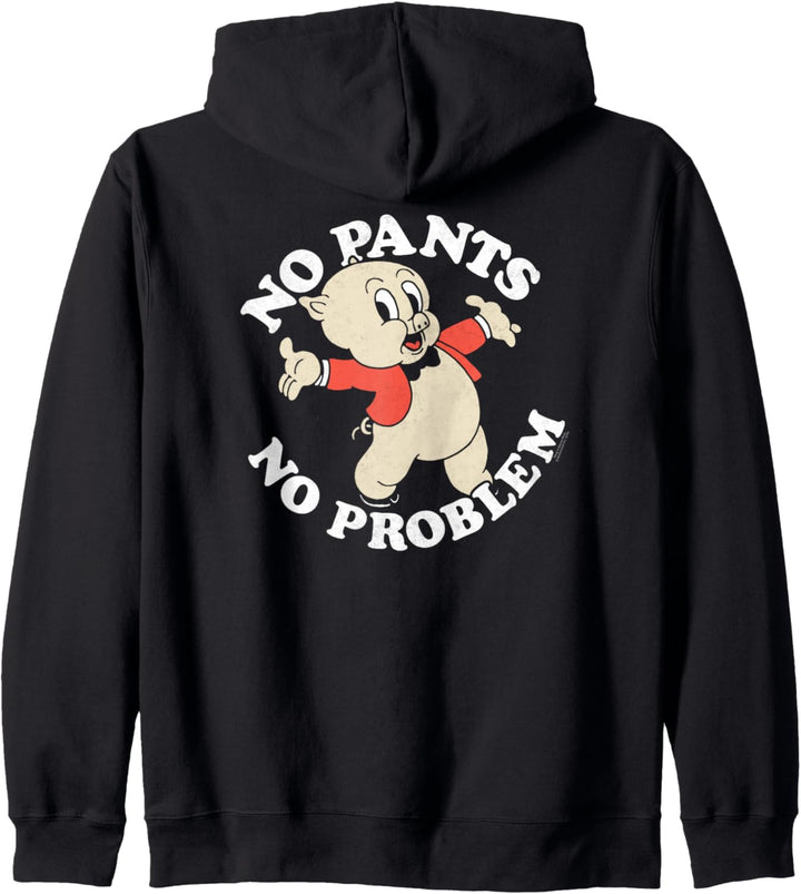 Looney Tunes Porky No Pants Kapuzenjacke