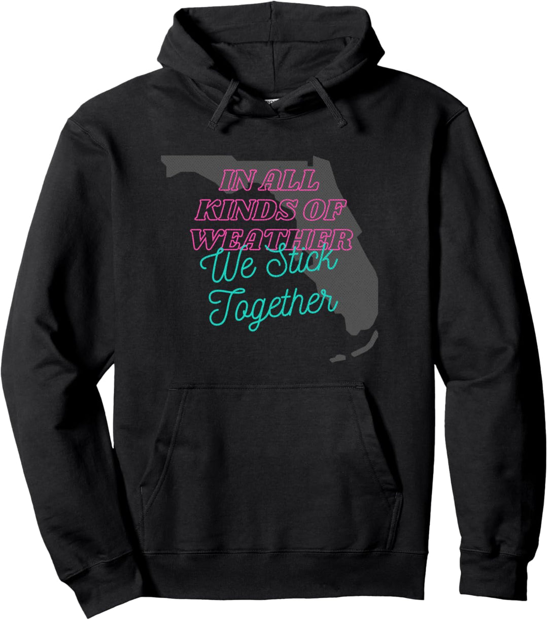Florida Wetter Stick zusammen Pullover Hoodie