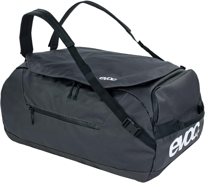 EVOC DUFFLE BAG Wasserfeste Reise- und Ausrüstungstasche (Travel Bag, abnehmbarer Tragegurt, separat