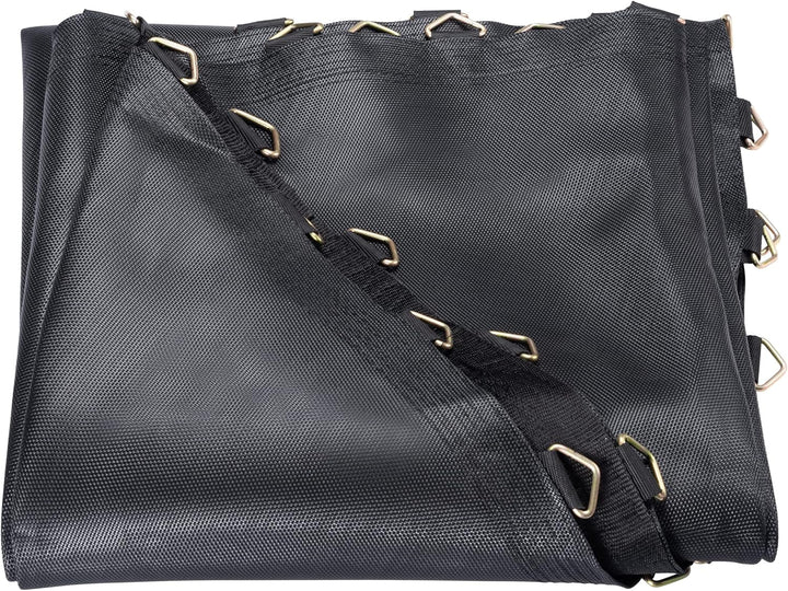 Monzana Trampolin Sprungtuch Ø 183/244/305/366/427 cm 30-96 Ösen 8-Fach vernäht UV-beständig 13,5-14