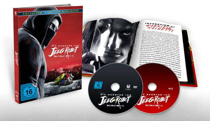 Sie nannten ihn Jeeg Robot - Mediabook [Blu-ray] [Collector's Edition], Blu-ray