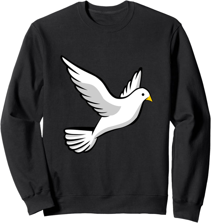 Fliegende Taube, Hoffnung, Frieden, Freiheit, Liebe, Symbol Sweatshirt
