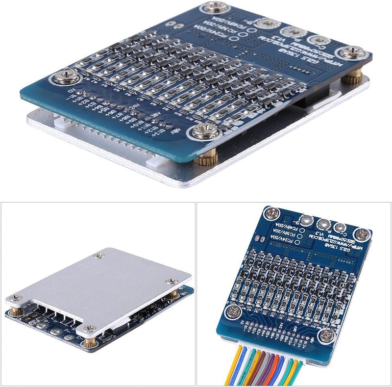 48V 20A 13Series BMS PCB Schutzbrett mit Ausgleich für Li-Ion Zelle 18650 Batterie