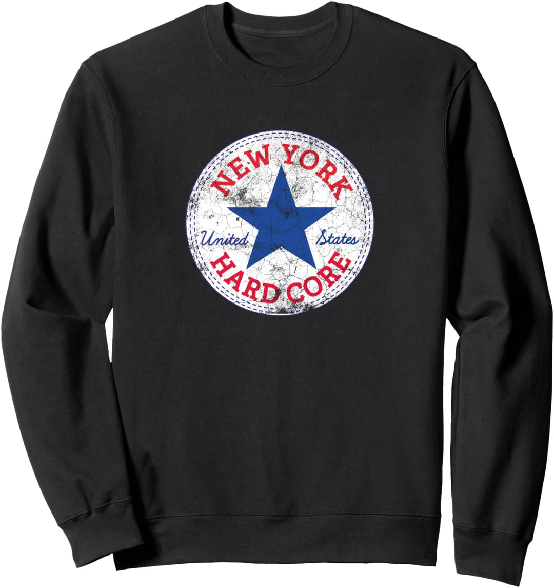 New York HARD CORE NYHC USA Vegan Straight Edge Street Wear Sweatshirt